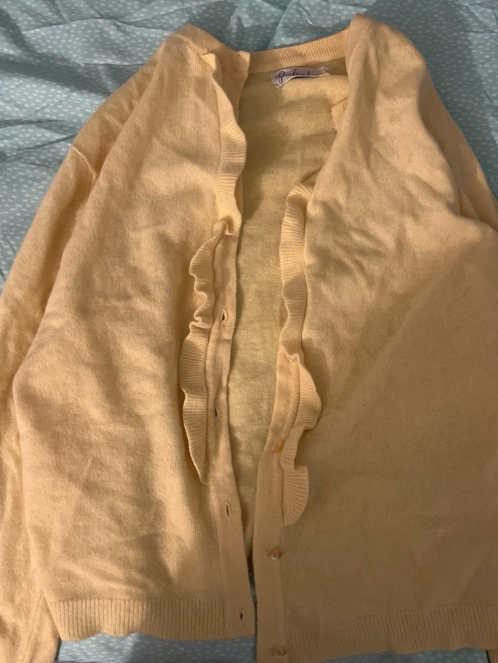 Garland Women’s Yellow Cardigan
